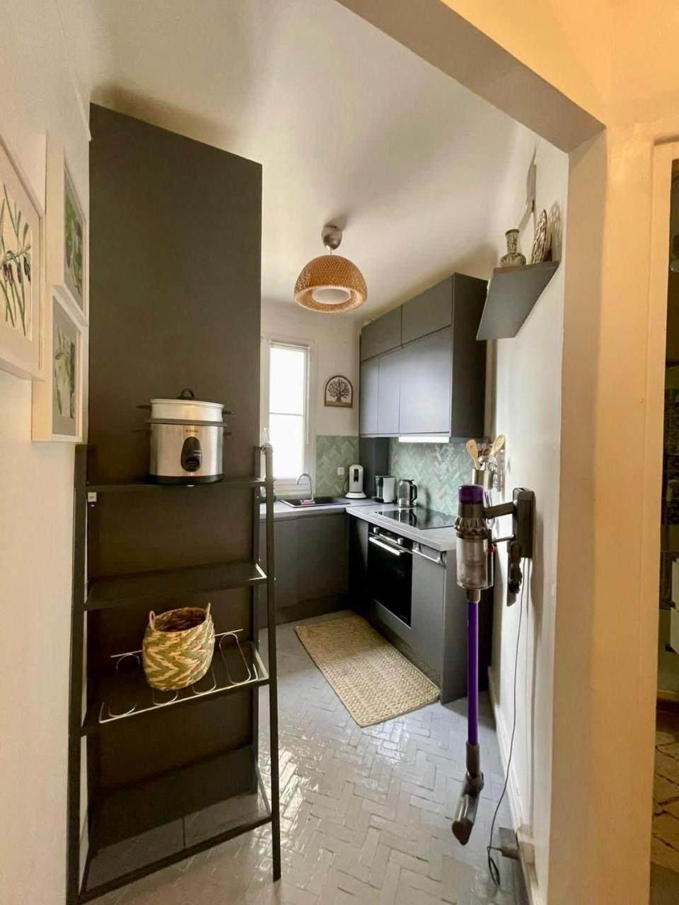 Air Conditioning - Metro 14 - Charming Traditional Style And Modern Access 10 Mn Away From Center Of Paris Clichy Esterno foto